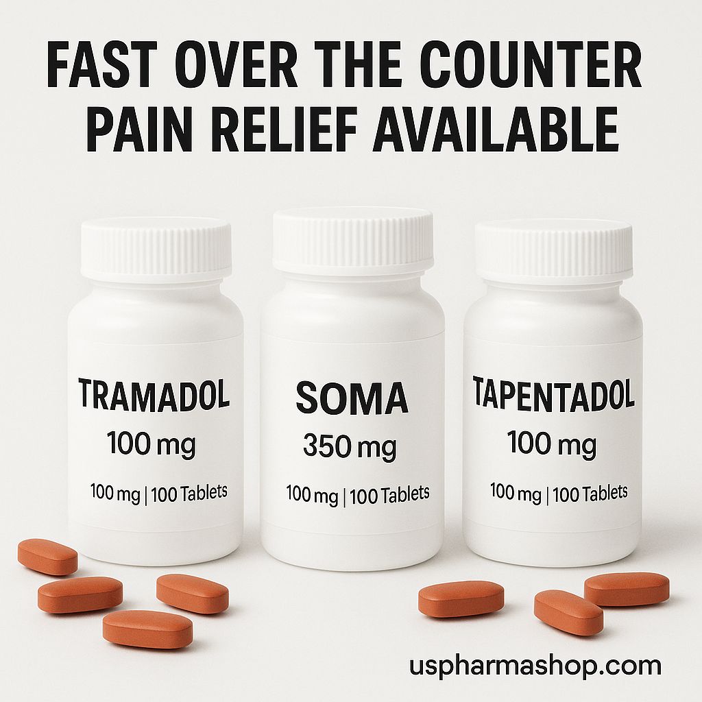 Pain relief medications Tramadol Soma Tapentadol