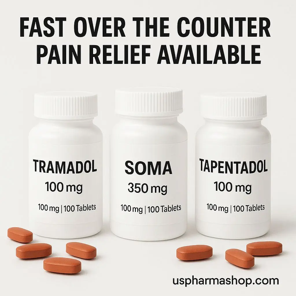 Pain relief medications Tramadol Soma Tapentadol