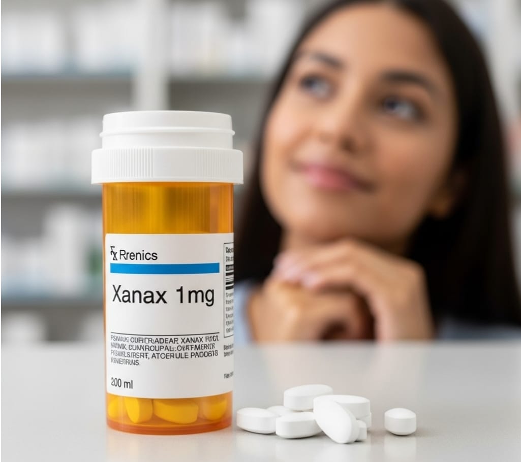 Best place to buy Xanax 1mg online USA – Xanax 1mg bottle with pills