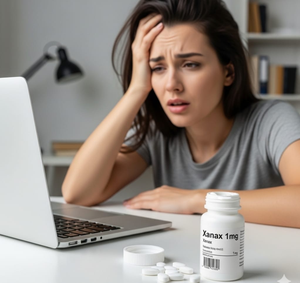 Purchase Xanax 1mg online discreetly USA – Xanax 1mg bottle with plain packaging