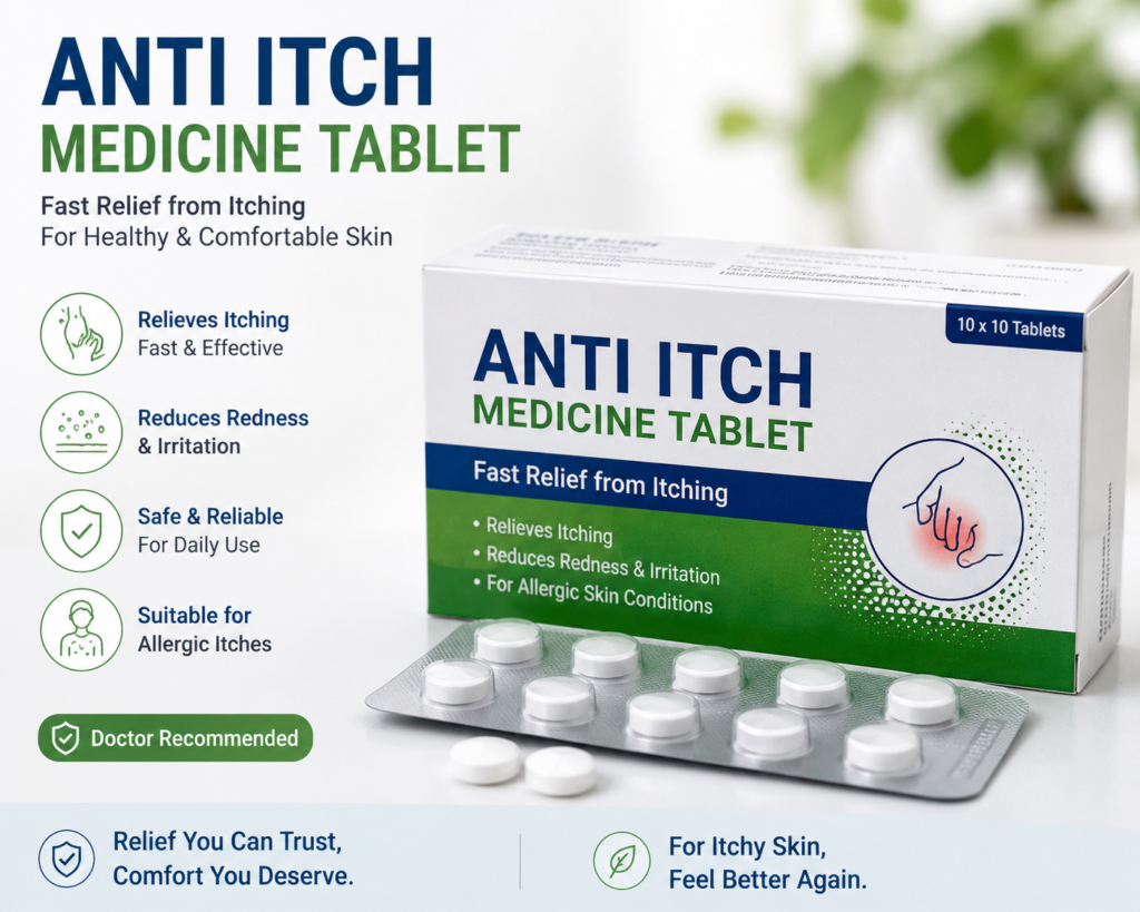 Anti Itch Medicine Tablet