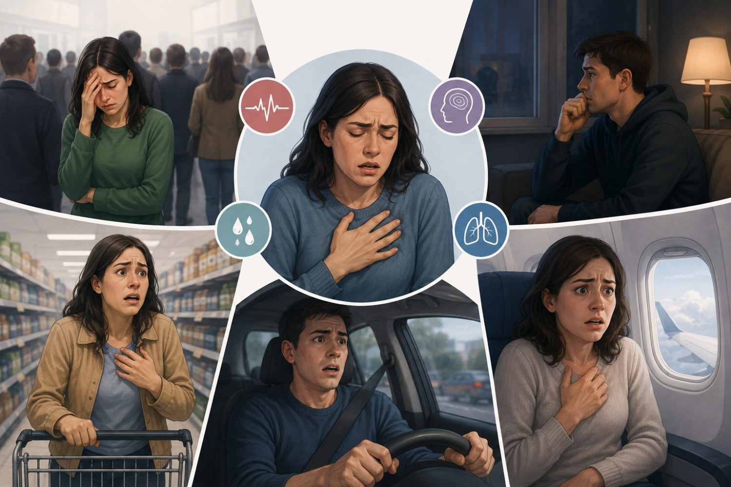 Types of Panic Disorders